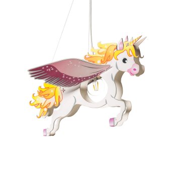 Elobra PEGASUS Pendelleuchte Pink, 1-flammig