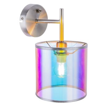 Globo PRISMA Wandleuchte Nickel-Matt, 1-flammig Globo PRISMA Wandleuchte Nickel-Matt, 1-flammig