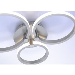 Pendelleuchte Norrfors Nickel Matt, 3 flammig Pendelleuchte Norrfors Nickel Matt, 3 flammig