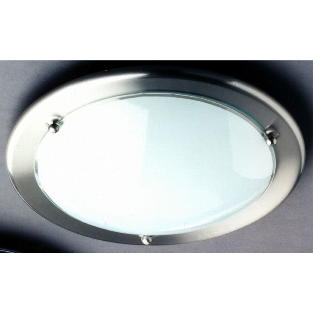 Trio Leuchten PRIMO Deckenleuchte Nickel-Matt, 1-flammig main product photo