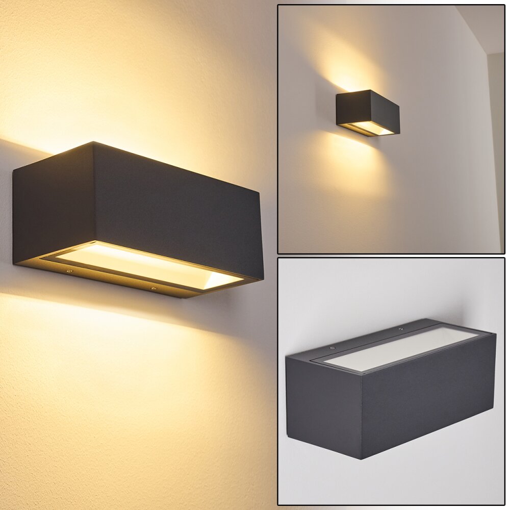 Spidern Außenwandleuchte LED Aluminium, 1-flammig main product photo