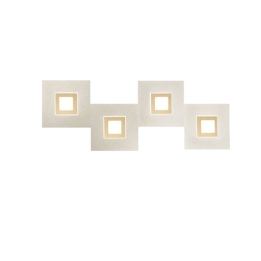 Grossmann KARREE Deckenleuchte LED Champagnerfarben, 4-flammig main product photo