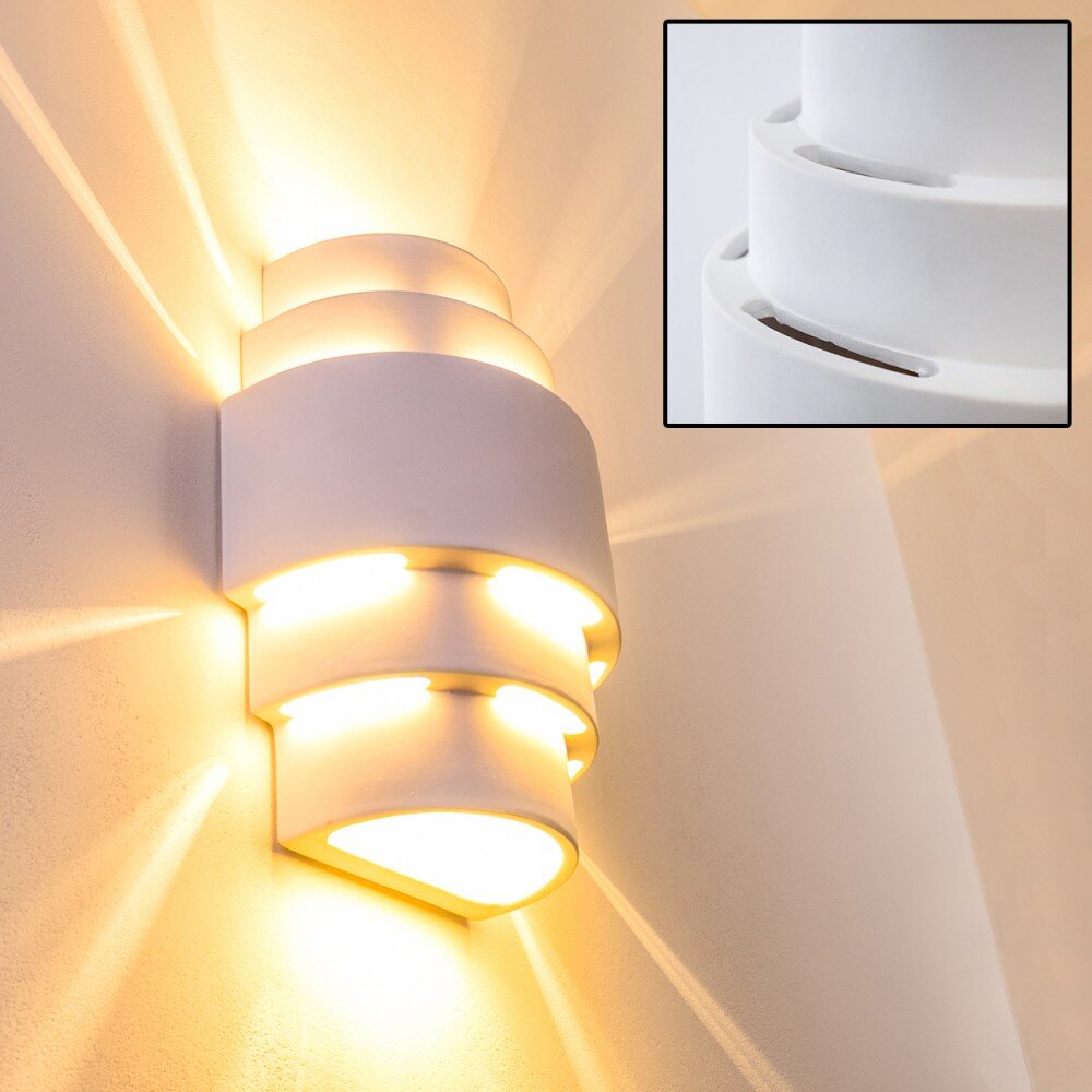 Handan Wandleuchte Weiß, 1-flammig main product photo