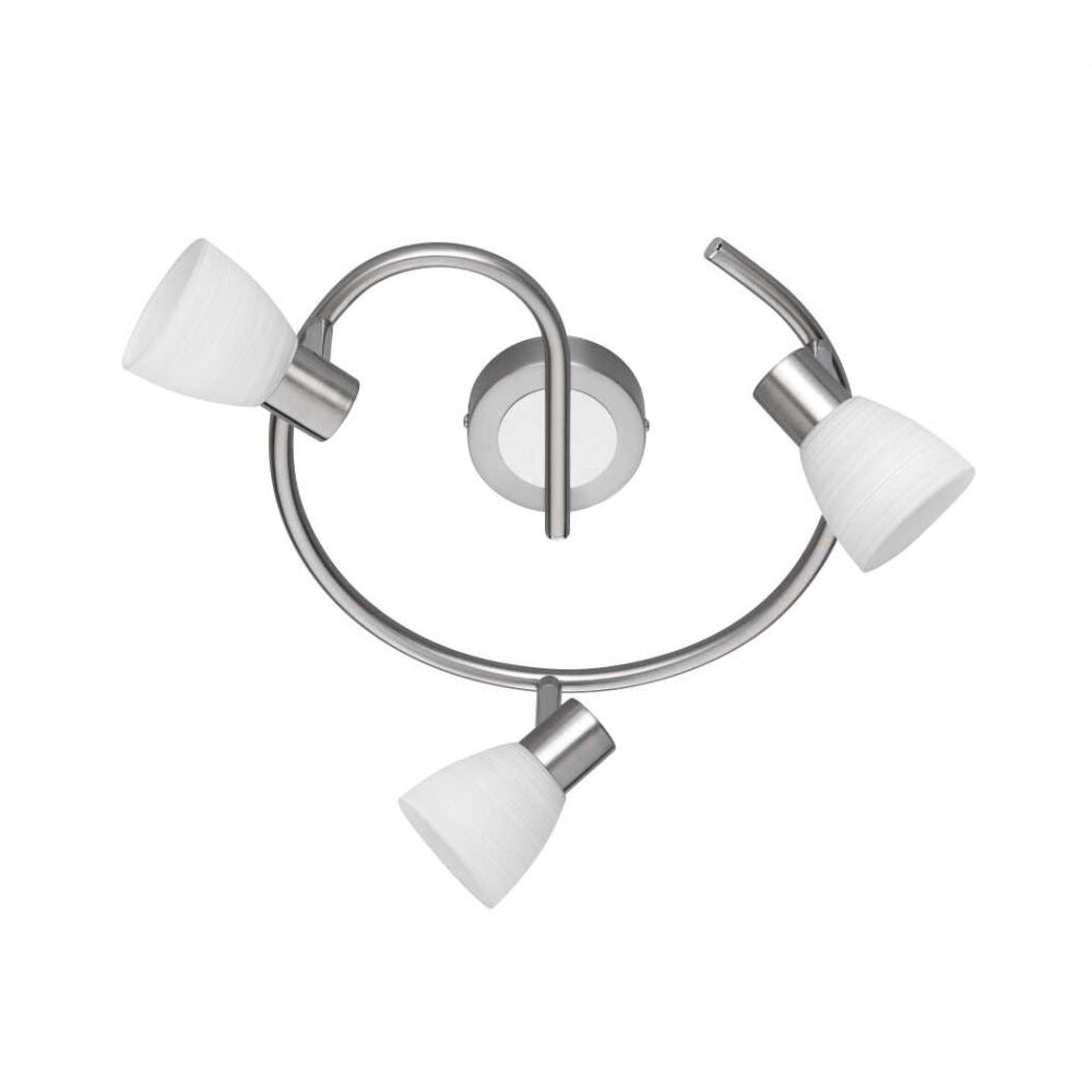 Trio Leuchten CARICO Wandleuchte LED Nickel-Matt, 3-flammig main product photo