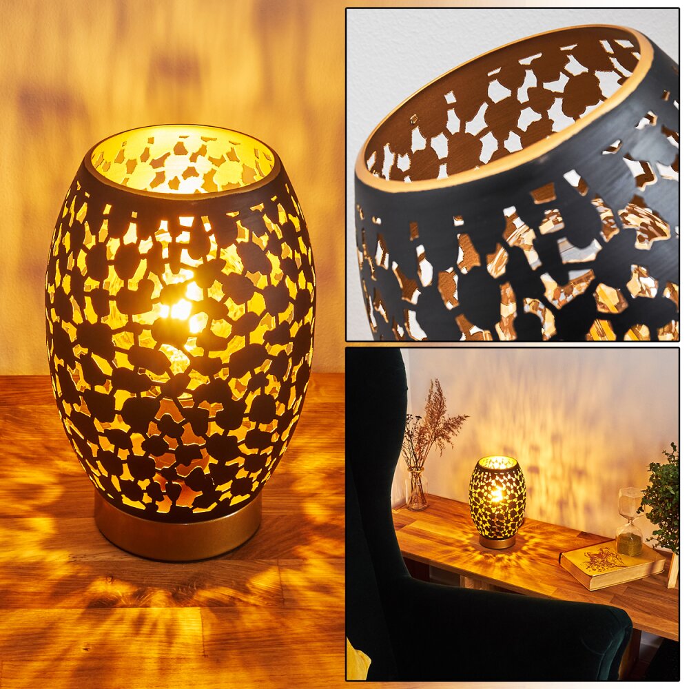 Saksborg Tischleuchte Gold, 1-flammig main product photo