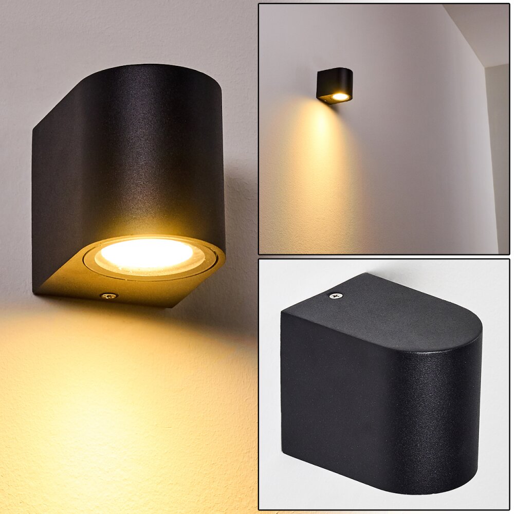 Nordborg Außenwandleuchte LED Schwarz, 1-flammig main product photo
