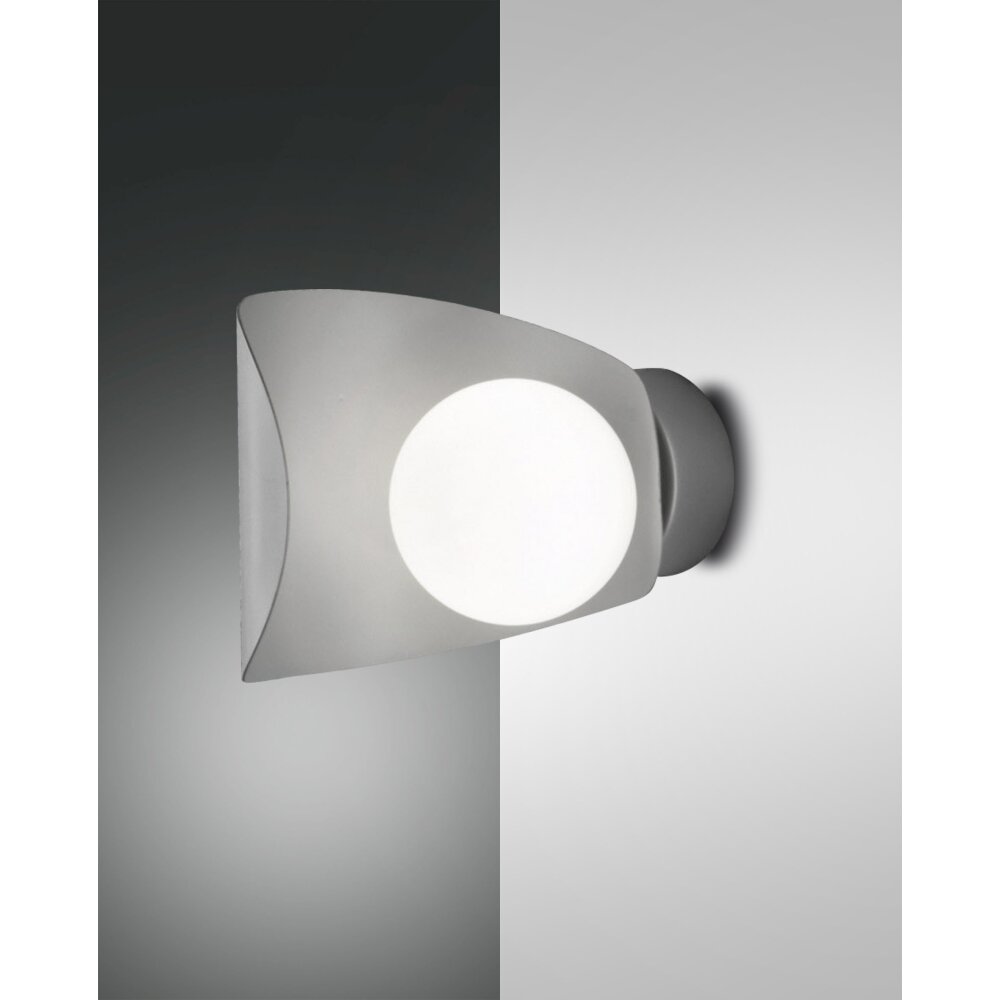 Fabas Luce Adria Wandleuchte LED Silber, 1-flammig main product photo