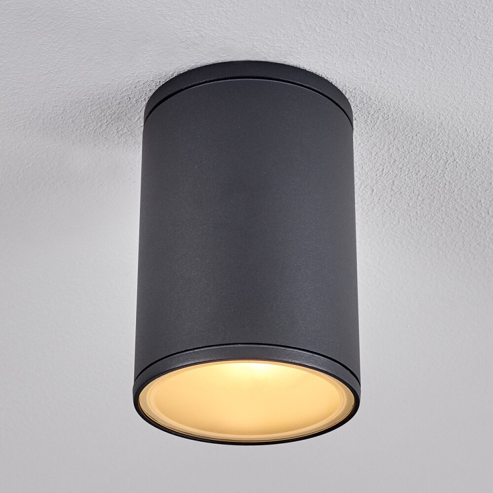 Agua Deckenleuchte Schwarz, 1-flammig