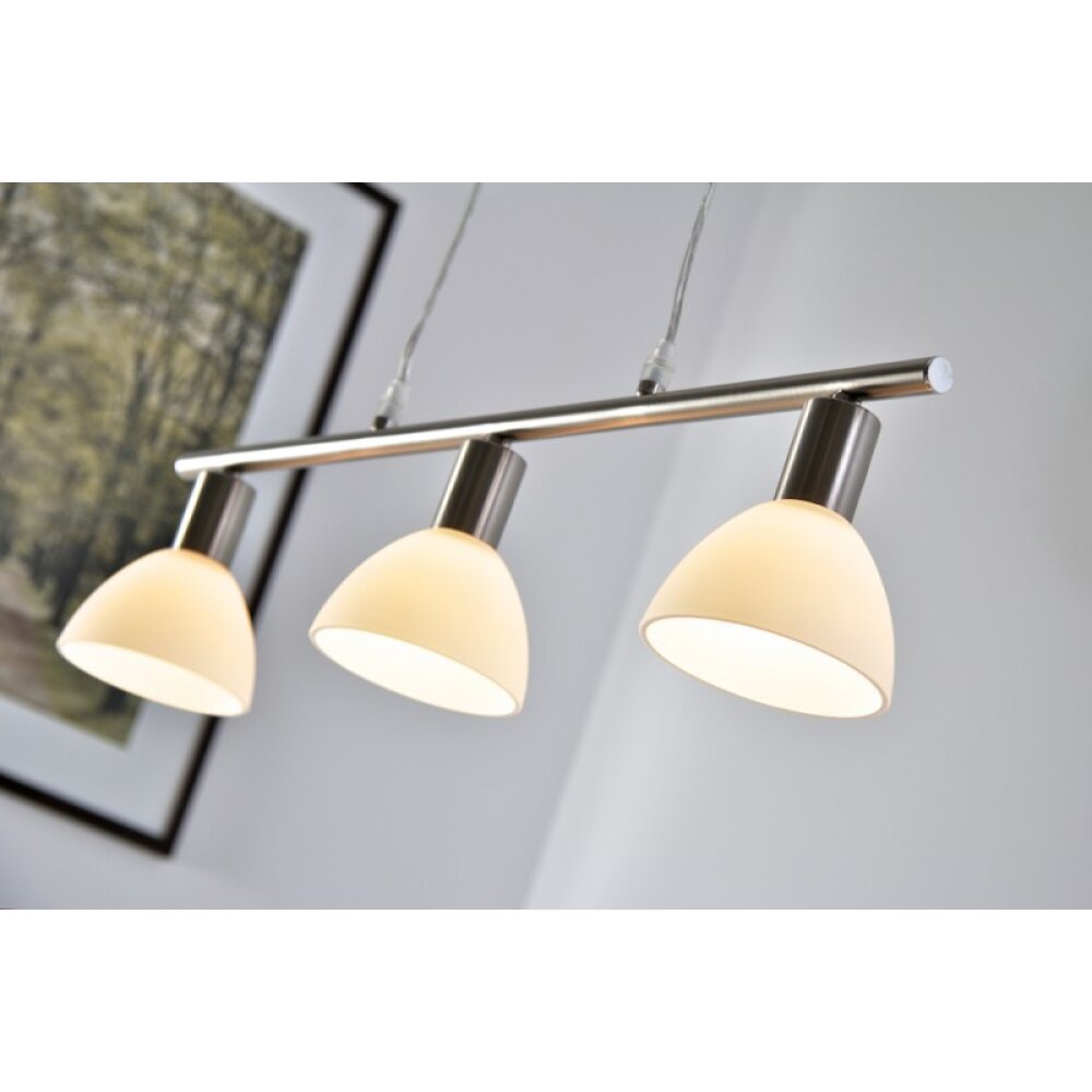 Reality DALLAS Pendelleuchte Nickel-Matt, 3-flammig main product photo