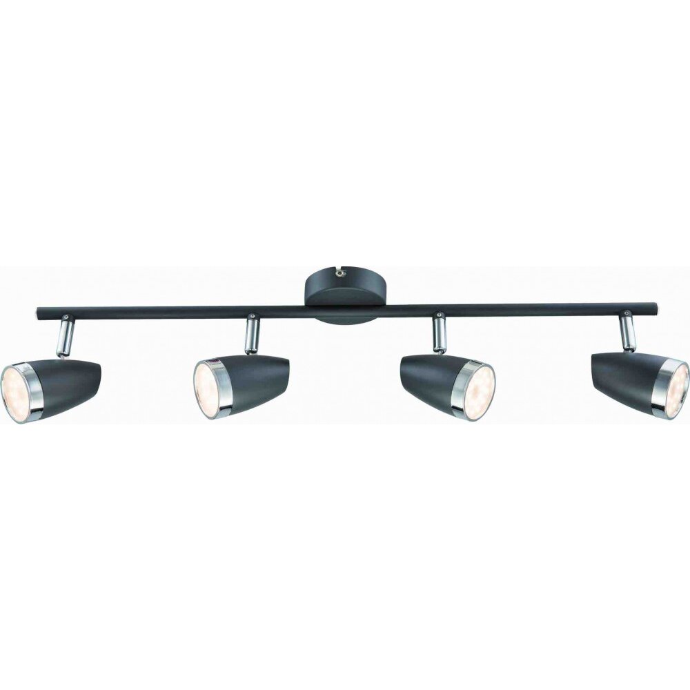 Globo NERO Deckenspot LED Anthrazit, 4-flammig main product photo