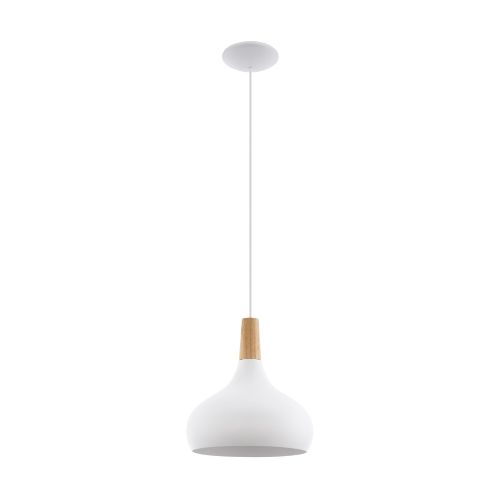 Eglo SABINAR Hängeleuchte Weiß, 1-flammig main product photo