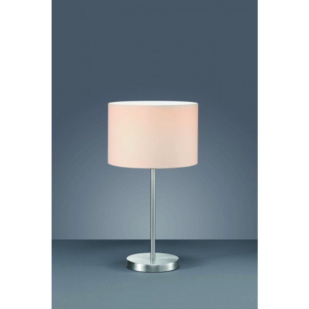 Trio Leuchten HOTEL Tischleuchte Nickel-Matt, 1-flammig main product photo