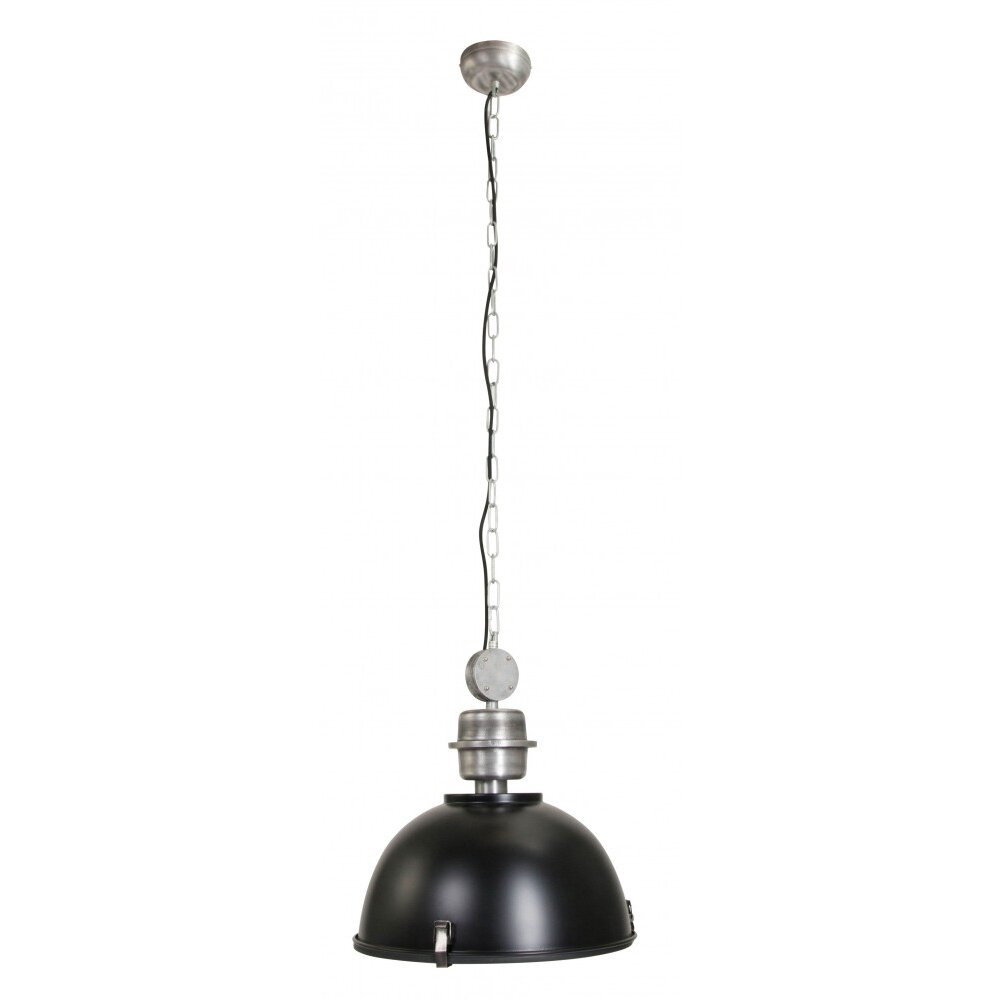 Steinhauer Bikkel Pendelleuchte Schwarz, 1-flammig main product photo