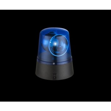 Globo POLICE Tischleuchte LED Blau, 1-flammig