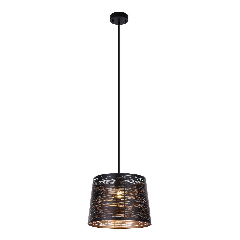 Globo CONE Pendelleuchte Schwarz, 1-flammig main product photo