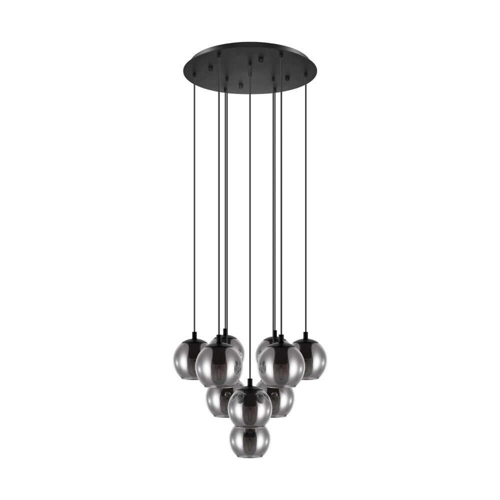 EGLO ARISCANI Hängeleuchte Schwarz, 10-flammig main product photo
