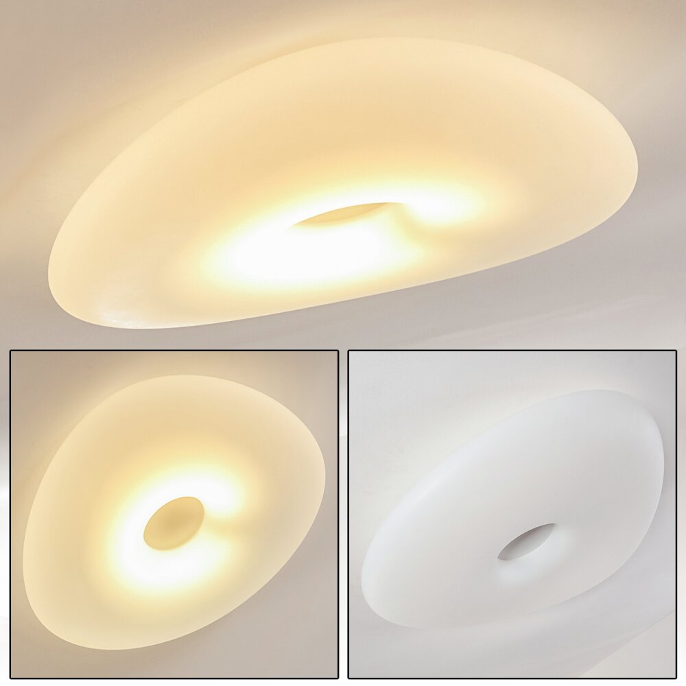 Jelsa Deckenleuchte Weiß, 1-flammig main product photo