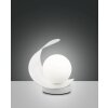 Fabas Luce Adria Tischleuchte LED Weiß, 1-flammig