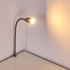 Alsea Bettleuchte LED Nickel-Matt, 1-flammig, Bewegungsmelder