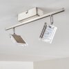 Piney Deckenleuchte LED Nickel-Matt, 2-flammig