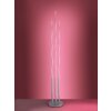 Leuchten Direkt Ls-WAVE Stehleuchte LED Edelstahl, 3-flammig, Fernbedienung, Farbwechsler