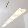 Lourdes Pendelleuchte LED Chrom, Nickel-Matt, 7-flammig