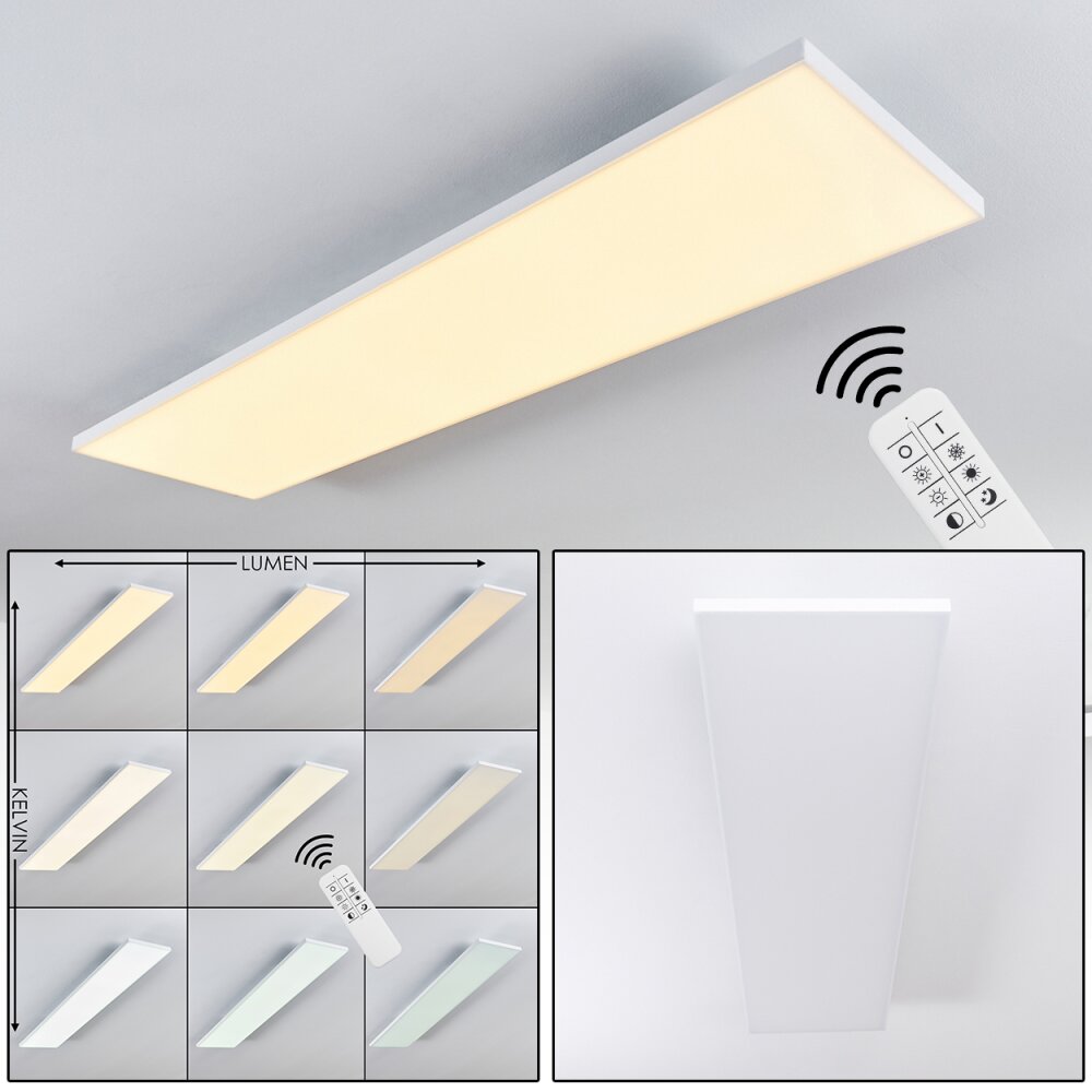 Bankura Deckenpanel LED Weiß, 1-flammig, Fernbedienung main product photo
