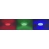 Leuchten Direkt Ls-JUPI Deckenleuchte LED Weiß, 1-flammig, Fernbedienung, Farbwechsler