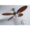 Globo WADE Ventilator Edelstahl, Nickel-Matt, 1-flammig