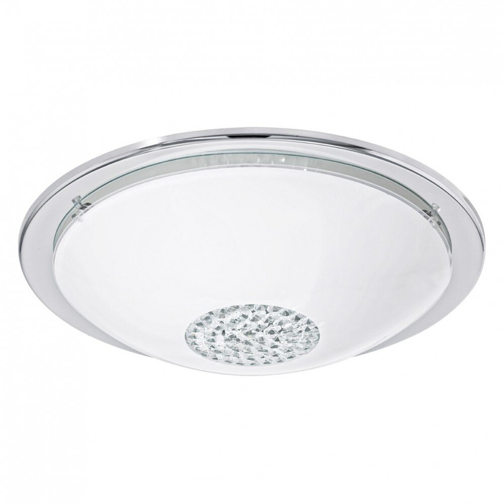 Eglo GIOLINA Deckenleuchte LED Chrom, Kristalloptik, 1-flammig main product photo
