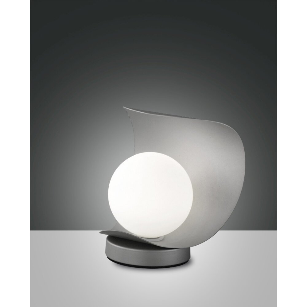 Fabas Luce Adria Tischleuchte LED Silber, 1-flammig main product photo