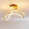 Wengi Deckenleuchte LED Gold, 1-flammig