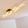 Flow Deckenleuchte LED Schwarz, 2-flammig