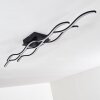 Flow Deckenleuchte LED Schwarz, 2-flammig