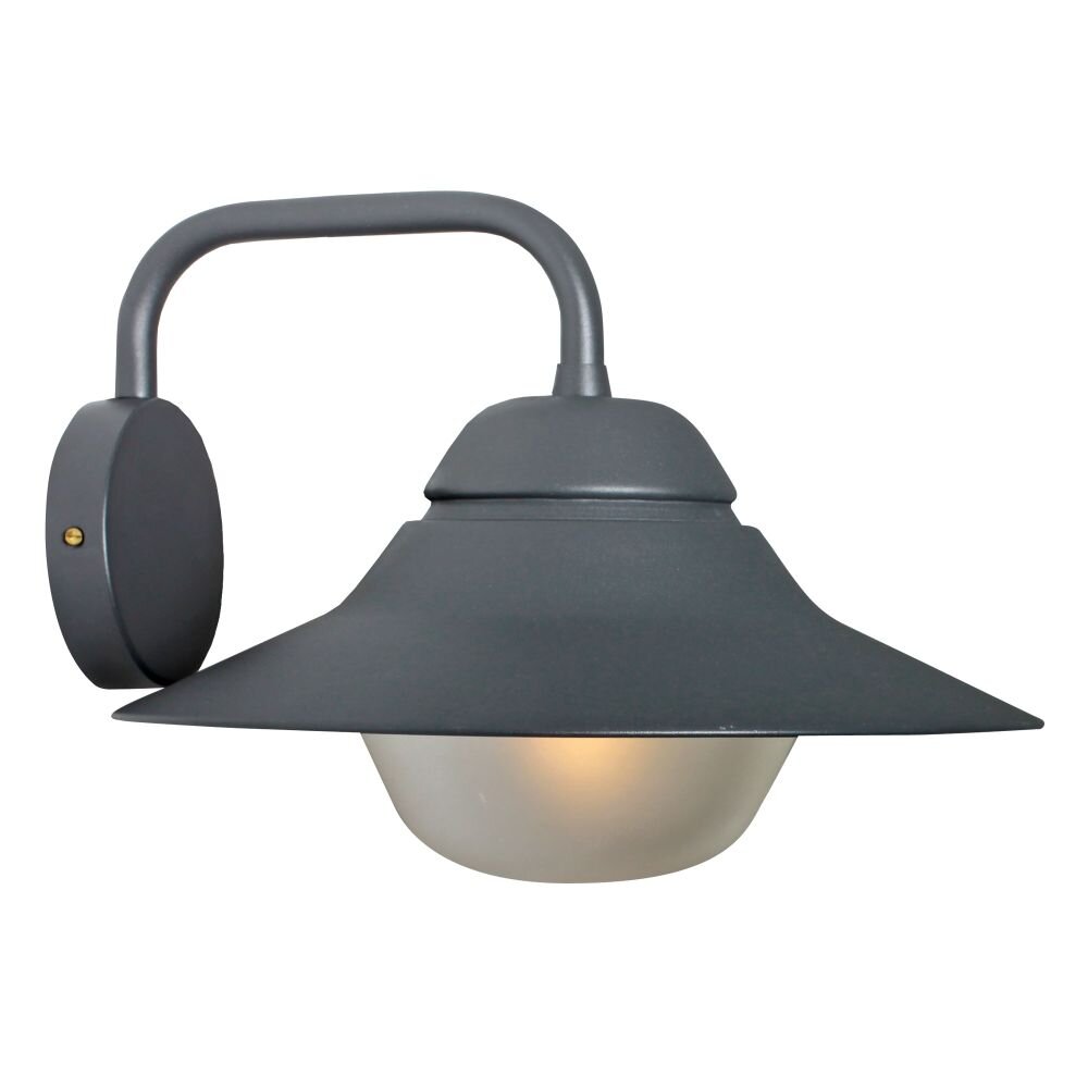 KS Verlichting Salzburg Wandleuchte Anthrazit, 1-flammig main product photo