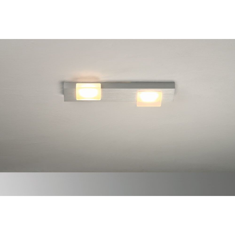 Bopp Lamina Deckenleuchte LED Aluminium, 2-flammig main product photo