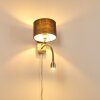 Wiby Wandleuchte LED Nickel-Matt, 2-flammig