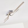 Jamjo Deckenleuchte LED Nickel-Matt, 1-flammig