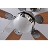 Globo AZURA Ventilator Nickel-Matt, 1-flammig