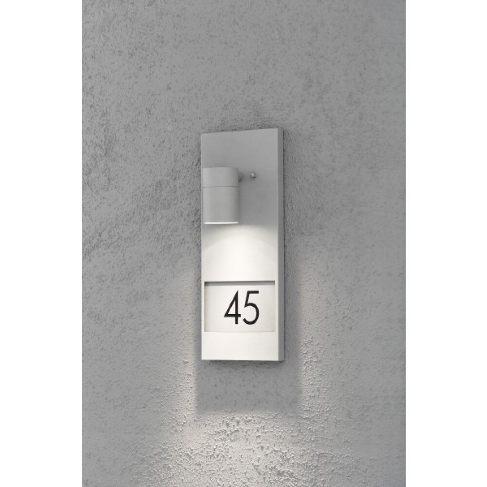 Konstsmide Modena Wandleuchte Grau, 1-flammig main product photo