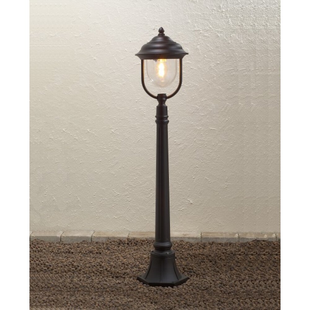 Konstsmide Parma Wegeleuchte Schwarz, 1-flammig main product photo