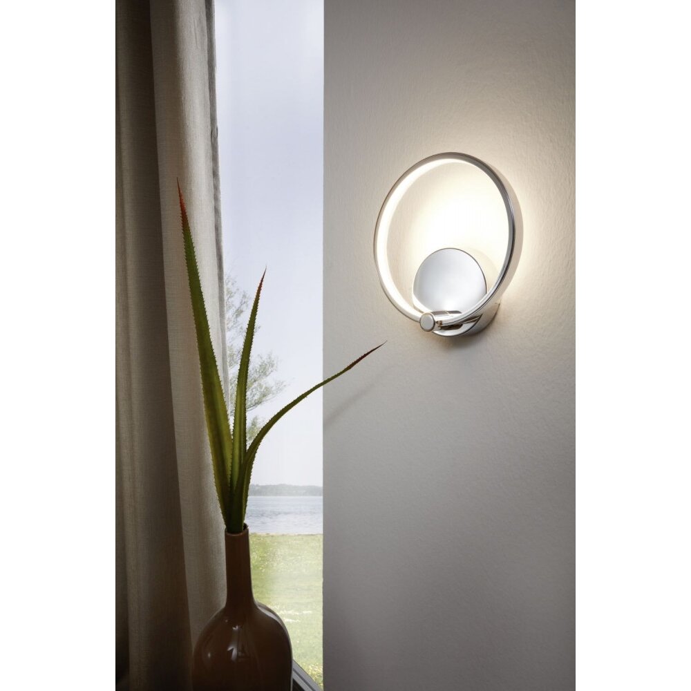 Eglo LASANA Wandleuchte LED Chrom, 1-flammig main product photo