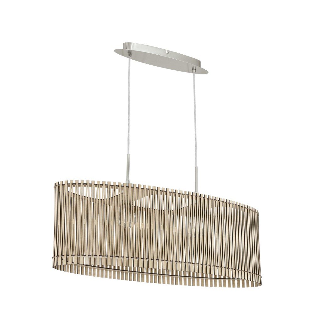 Eglo SENDERO Pendelleuchte Nickel-Matt, 2-flammig main product photo