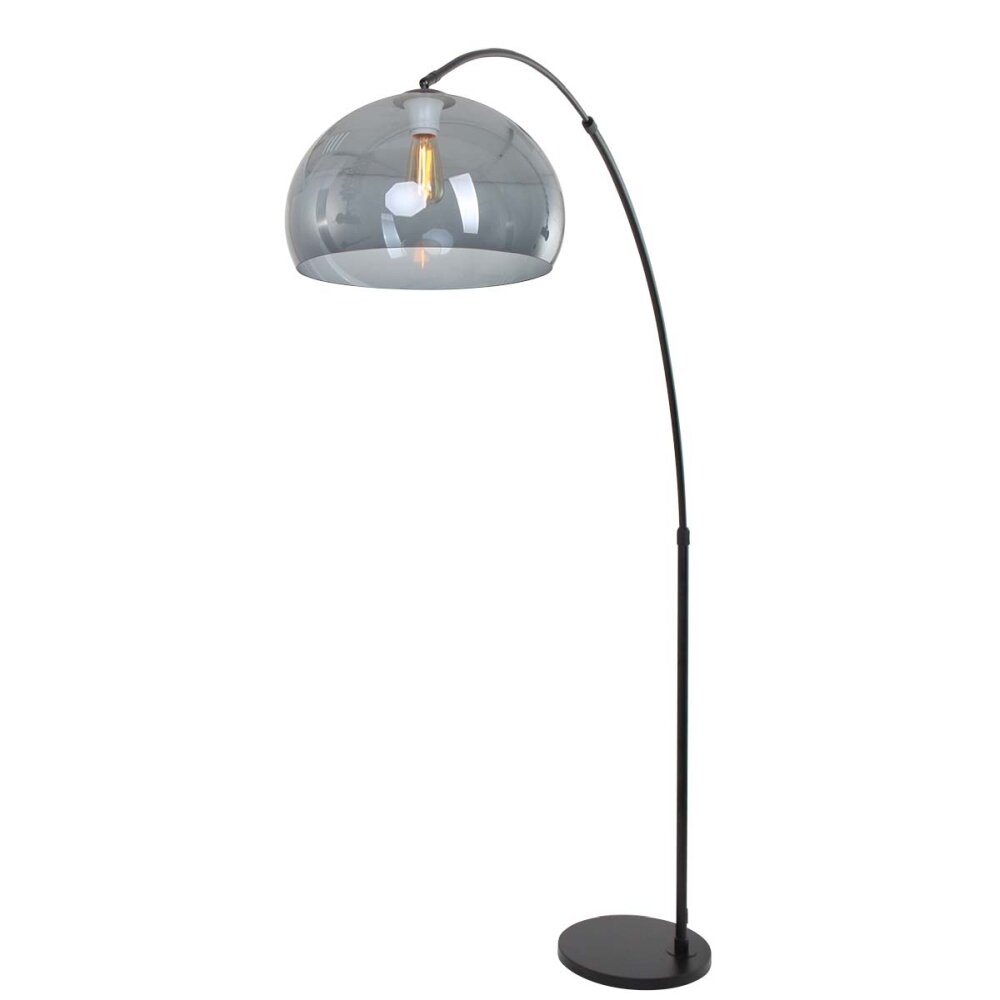 Steinhauer Stresa Bogenleuchte Schwarz, 1-flammig main product photo