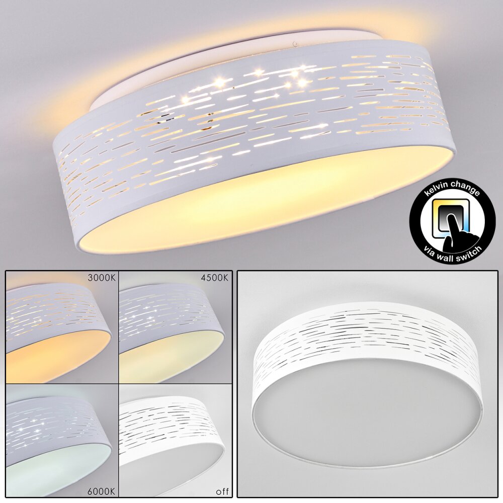 Bandol Deckenleuchte LED Weiß, 1-flammig main product photo