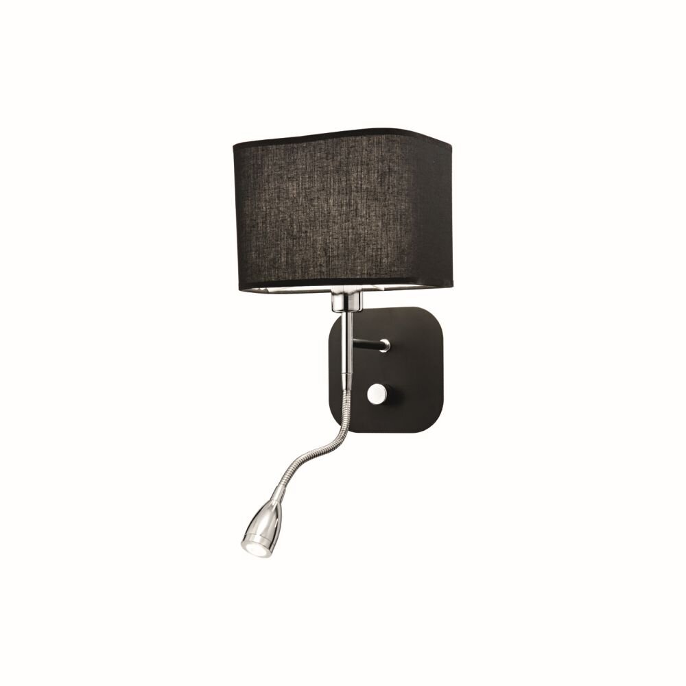 Ideal Lux HOLIDAY Wandleuchte LED Schwarz, 1-flammig main product photo