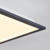 Salmi Deckenpanel LED Grau, Weiß, 1-flammig