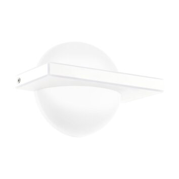 Eglo BOLDO Wandleuchte LED Weiß, 1-flammig Eglo BOLDO Wandleuchte LED Weiß, 1-flammig