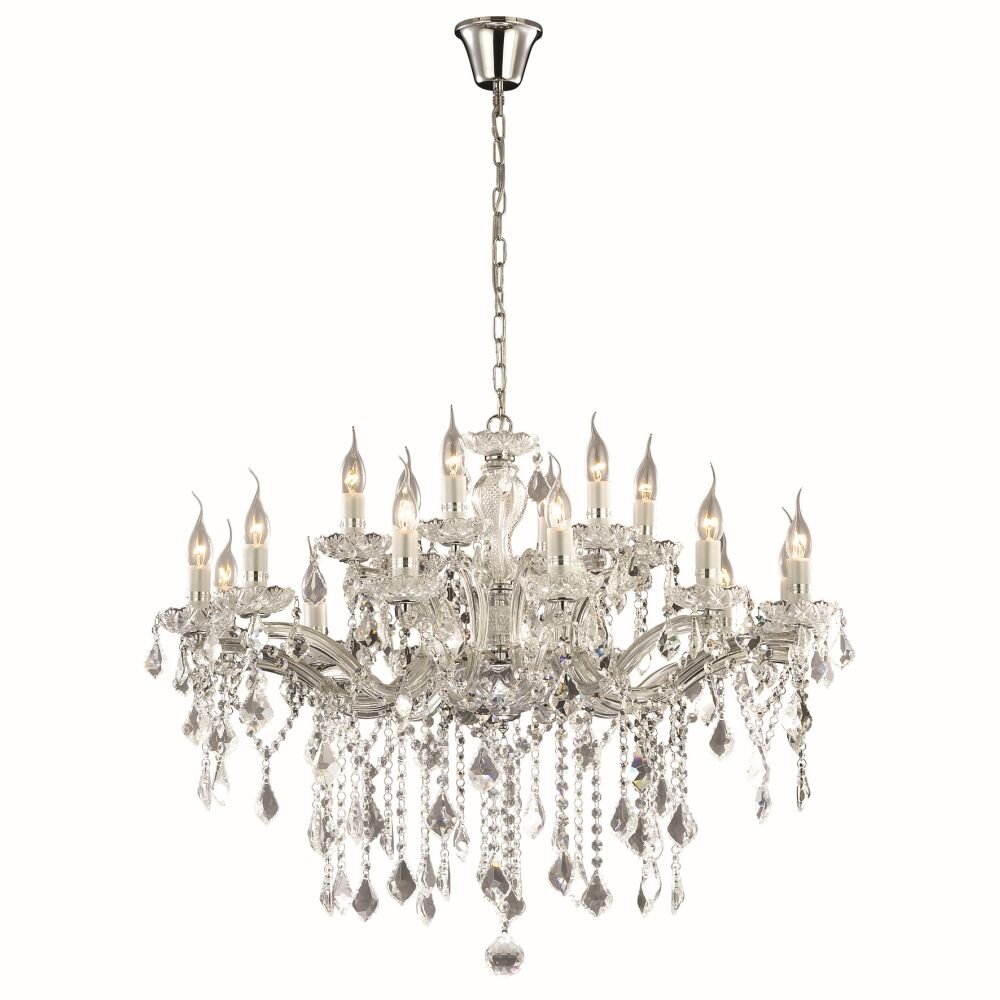 Ideal Lux FLORIAN Kronleuchter Chrom, 18-flammig main product photo