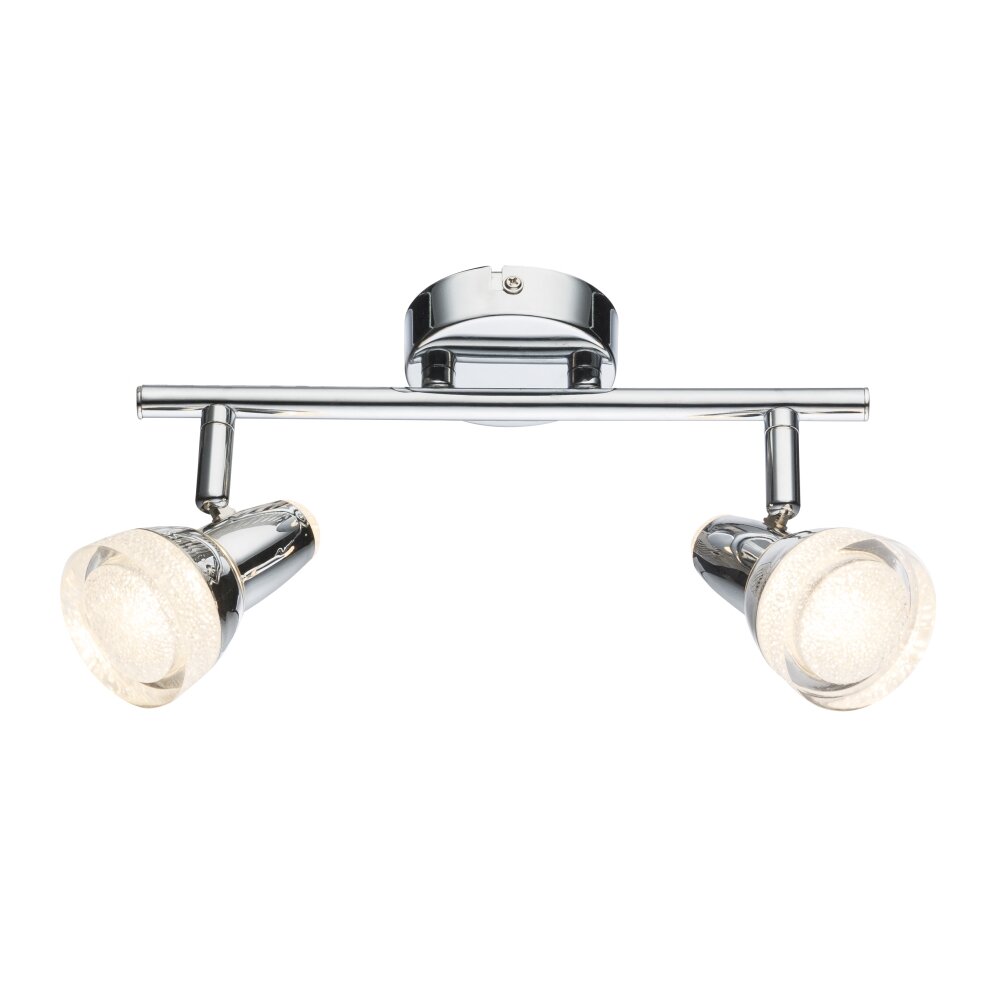 Globo Alaska Deckenstrahler LED Chrom, 2-flammig main product photo